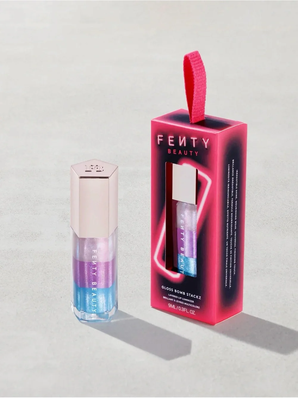 Fenty | ‘Unicorn Blizzard’ Gloss Bomb Stax Layered Lip Luminizer | NiB